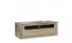 Тумба под телевизор Tiziano 2Ш ламинированный ДСП 143,7x54,2x49,8 см Дуб античный/Бежевый глянец - изображение 1