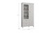 Витрина двустворчатая Мирамаре MMRV822L ДСП сосна белая 113,5х209,4х48,8 см - изображение 3