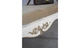 Лавка Провен текстиль белая дерево 1465x520x475 см - изображение 5