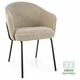 Стул в гостиную/кухню Nao Noelle Signal черный/бежевый (металл/ткань Noelle 30) (NAONOCBE) - изображение 4