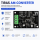 Адресный модуль расширения Tiras AM-CONVERTER 20-25 В 0,38 мА для увеличения входов/выходов - изображение 1