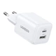 Мережевий зарядний пристрій UGREEN X514 20W 2-Port GaN Fast Charger EU White - зображення 4
