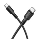 Кабель BOROFONE BX116 Certain 60W charging data cable C to C Black - изображение 1