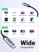 Кабель UGREEN MM142 USB-C to HDMI Male to Male Cable Aluminum Shell 1.5m (Gray Black)(UGR-50570) - изображение 6