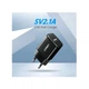 Мережевий зарядний пристрій UGREEN ED011 USB Wall Charger (Black(UGR-50459) - зображення 3