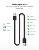 Кабель Ugreen US102 USB - USB (AM/AM), 0.5 м, Black (10308) - изображение 6