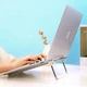 Подставка для ноутбука Ugreen LP230 Foldable Desktop Laptop Stand Silver (80348) - зображення 8