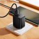 Сетевое зарядное устройство HOCO C157A GaN 30W (1USB + 1Type-C) с кабелем Type-C Black - изображение 7