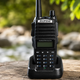 Двухдиапазонная рация Baofeng BF UV82 VHF UHF 8 Вт до 10 км с зарядной станцией черная - изображение 2