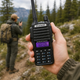 Двухдиапазонная рация Baofeng BF UV82 VHF UHF 8 Вт до 10 км с зарядной станцией черная - изображение 3