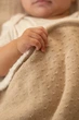 Kocyk dziecięcy Little Dutch Pure Soft Beige ocieplany 70x100 cm (8721122584347) - obraz 17