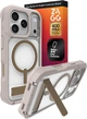 Чохол ZAGG Gear4 Rainier MagSafe KS для Iphone 17 Pro (6.3") Прозорий + Beige протиударний із підставкою - зображення 1