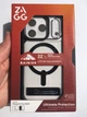 Чохол ZAGG Gear4 Rainier MagSafe KS для Iphone 17 Pro (6.3") Прозорий + Black протиударний із підставкою - зображення 2