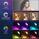 Светодиодный RGB накамерный свет VLOGLITE K25. Лампа для видео и фотосъемки - изображение 5