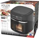 Мультипечь аэрогриль Adler AD 6318 2500Вт чаша 8л 9 программ сенсорное управление таймер Black (AD6318) - изображение 13