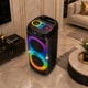 Акустична переносна колонка ZXX 80 Вт 2×8" Bluetooth TWS USB TF FM RGB-підсвітка для караоке Чорна (58O8-XXZ) - зображення 4