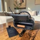 Радіоприймач Golon ретро Bluetooth FM/AM/SW USB microSD із сонячною панеллю та акумулятором 18650 Коричневий (S8Z6TB-XR) - зображення 4