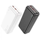 Павербанк Power Bank HOCO J101B Astute 30000 mAh 22.5W PD20W Black портативний акумулятор зі швидкою зарядкою та LED-дисплеєм - зображення 3