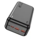 Павербанк Power Bank HOCO J101B Astute 30000 mAh 22.5W PD20W Black портативний акумулятор зі швидкою зарядкою та LED-дисплеєм - зображення 4