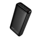 Павербанк Power Bank HOCO DB130 Tridentis 20000 mAh PD30W Black портативный аккумулятор с быстрой зарядкой USB-C - изображение 1