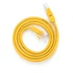 Кабель сетевой LAN патч-корд UGREEN RJ45 Cat.5e U/UTP 5 метров, желтый - изображение 2