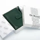 Женский кожаный кошелек dr.Bond Classic WS-32 зеленый - изображение 8