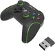 Геймпад GamePro MG650B бездротовий USB 2.4GHz 10 кнопок 2 аналогові стіки подвійна вібрація Чорний (MG650B) - зображення 6