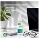 Спрей для очищення ColorWay Screens Cleaning Kit TV/OLED/LED/LCD 60ML + Microfibre (CW-2615) - зображення 8