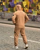 Спортивный костюм Stone Island из плащевки Crash, сетчатая подкладка, легкий, дышащий, анатомический крой, куртка на молнии Coyote L - изображение 7