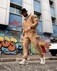 Спортивный костюм Stone Island из плащевки Crash, сетчатая подкладка, легкий, дышащий, анатомический крой, куртка на молнии Coyote XL - изображение 9