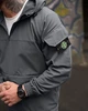 Спортивный костюм-анорак Stone Island из ткани Micro Rip-Stop, анатомический крой, Urban Style Gray S - изображение 5
