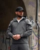 Спортивный костюм-анорак Stone Island из ткани Micro Rip-Stop, анатомический крой, Urban Style Gray S - изображение 7