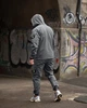Спортивный костюм-анорак Stone Island из ткани Micro Rip-Stop, анатомический крой, Urban Style Gray XXL - изображение 9