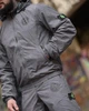 Спортивный костюм Stone Island из вареной плащевки Crash, сетчатая подкладка, легкий, дышащий, анатомический крой Gray L - изображение 3