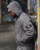 Спортивный костюм Stone Island из вареной плащевки Crash, сетчатая подкладка, легкий, дышащий, анатомический крой Gray XL - изображение 7