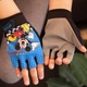 Рукавички велосипедні Sporty безтурботні дитячі спортивні Mouse Blue - зображення 3