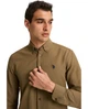 Рубашка мужская приталенная с длинным рукавом U.S. Polo Assn. PU-11949OLIVE M хаки (8684841250569) - изображение 3