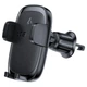 Авторимач для телефона с беспроводной зарядкой ACEFAST D48 Press Type Wireless Charging Car Holder 15W Black (На дефлектор / возду - изображение 5