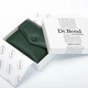 Женский кожаный кошелек dr.Bond Classic WS-20 зеленый - изображение 7