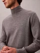 Гольф-водолазка мужская Calvin Klein 4LE309G-P7E(Medium Grey Heather) M Серая (196669613573) - изображение 4