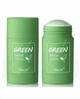 Стик-маска для обличчя від чорних цяток і акне Green Mask Stick, зелена - зображення 5
