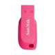 USB флешнакопичувач SanDisk 32 GB Cruzer Blade Pink USB 2.0 (SDCZ50C-032G-B35PE) - зображення 2