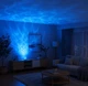 Ночник умный светильник Морская Волна RGB 16 цветов свечения с пультом настольный лед светильники с проекцией водяных волн настольный декоративный ночник - изображение 10