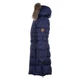 Пальто-пуховик HUPPA YASMINE 12020055-70086 темно-синий XS 158-164 см (4741468682099) - изображение 3