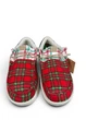 Мокасини Hey Dude Wally Tri Tartan Plaid (43472-78Q), Червоний Розмір 42 (US М9), устілка 27.5 см - зображення 3