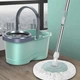 Швабра круглая с ведром и отжимом SPEED 8 Clean Expert LY-911 комплект для мытья пола Бирюзовый - изображение 2