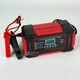 Зарядний пристрій для автомобільних акумуляторів 12V, портативна інтелектуальна зарядка для свинцево-кислотних акумуляторів Wet, MF, Gel, AGM з режимом Pulse Repair, для авто, мото та вантажних батарей, BC-006-Red - зображення 9