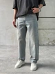Мужские джинсы Difransel Baggy 34 светло-голубые потертые - изображение 1
