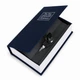 Декоративная книга-сейф BookSafe с ключевым замком для хранения документов 180×115×55 мм Темно-синий - изображение 3