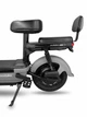 Електровелосипед EVOBIKE Nova AGM (48V/12Ah) 500W графітовий, з пасажирським сидінням, кошиком та дисплеєм, сірого кольору - зображення 8